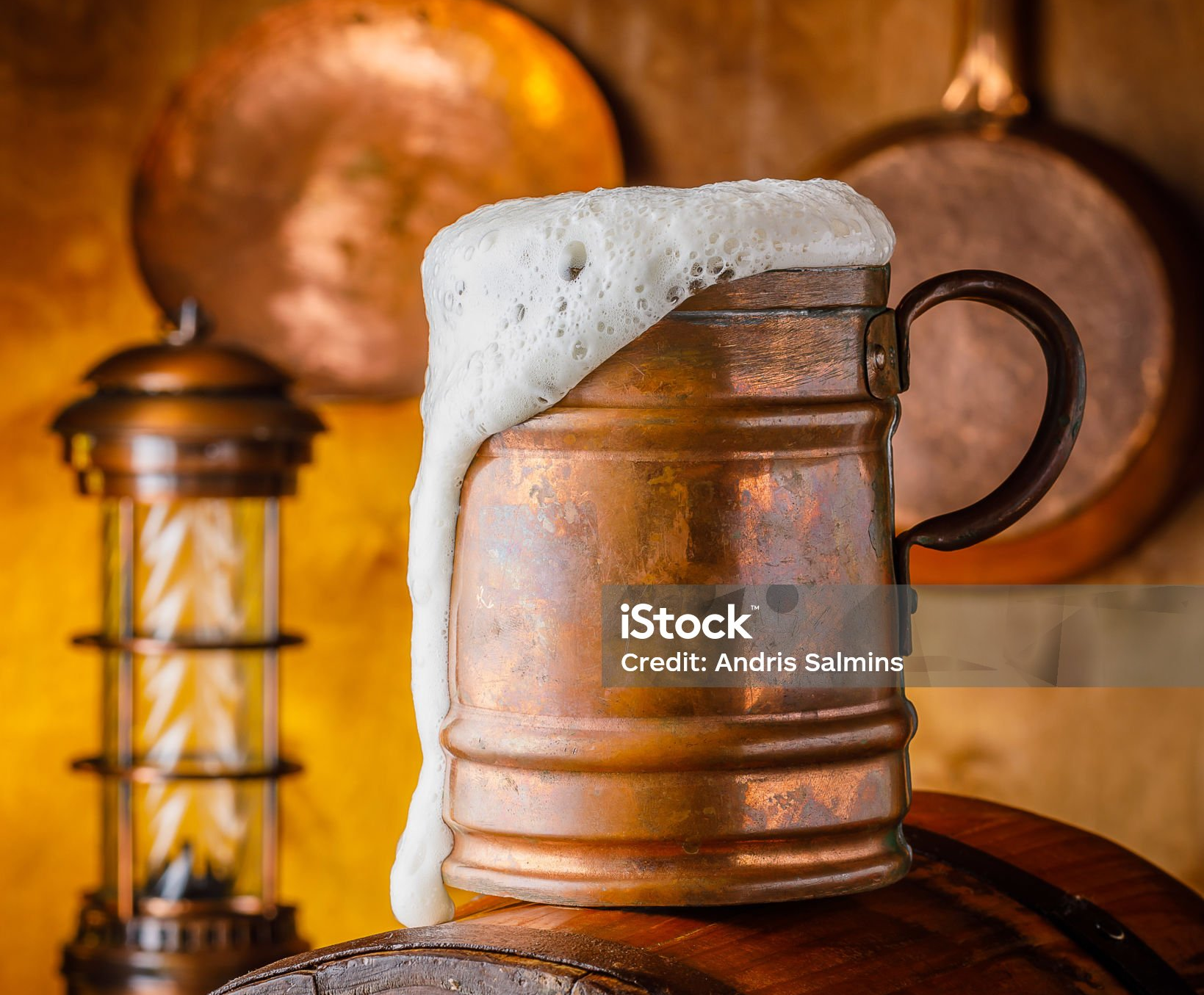 Caramel Color has been used throughout history to add brown shades to foods and beverages like the beer seen here.